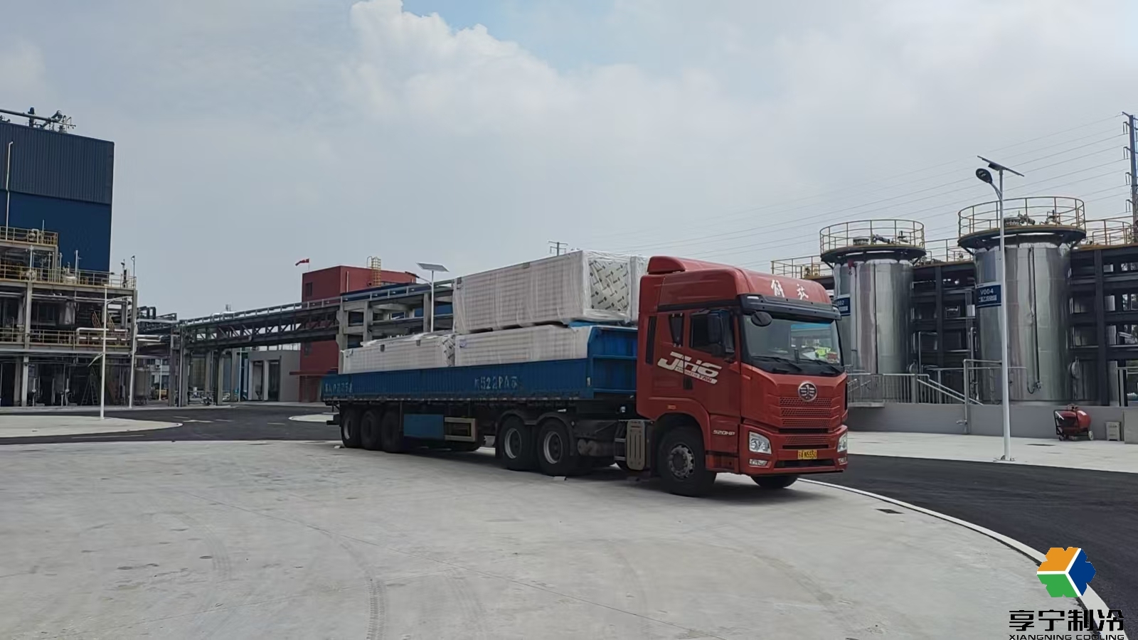 江蘇華盛鋰電材料倉儲冷庫